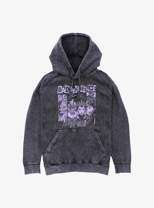 Disney Villains Bad Influence Mineral Wash Hoodie