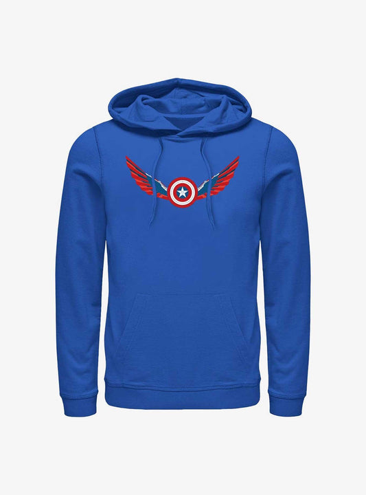 Captain America: Brave New World Wings Shield Falcon Hoodie