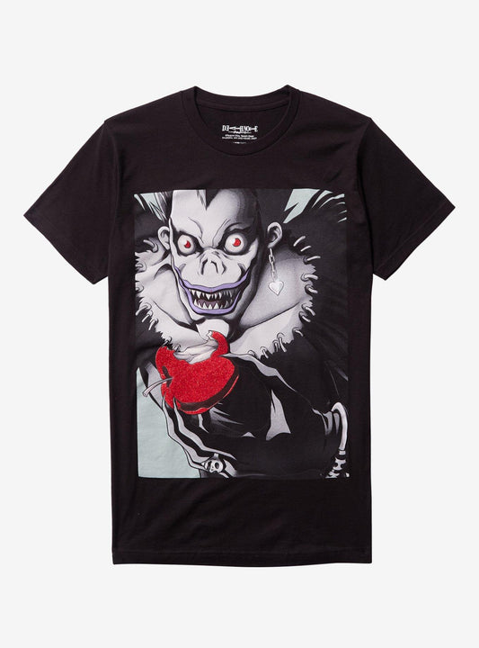 Death Note Ryuk Glitter Apple T-Shirt