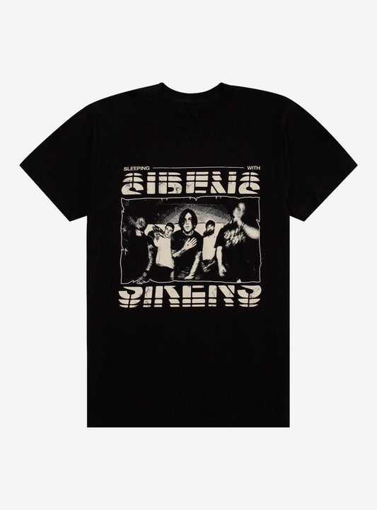 Sleeping With Sirens Blurry Group Photo T-Shirt