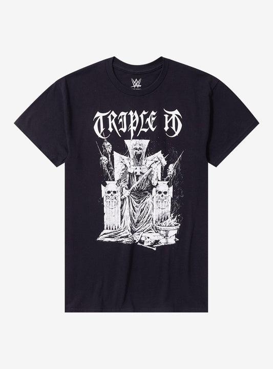 WWE Triple H Throne T-Shirt By Riddick