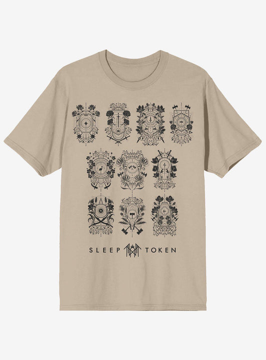 Sleep Token Even In Arcadia Ten Crests T-Shirt Hot Topic Exclusive