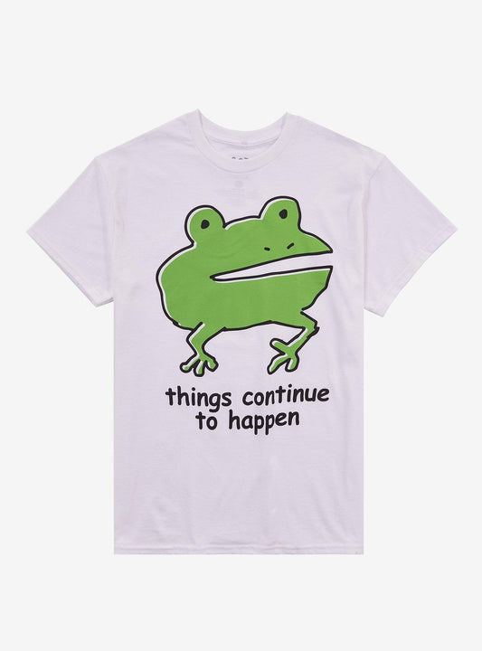 Frog Things Happen T-Shirt By Got Funny?