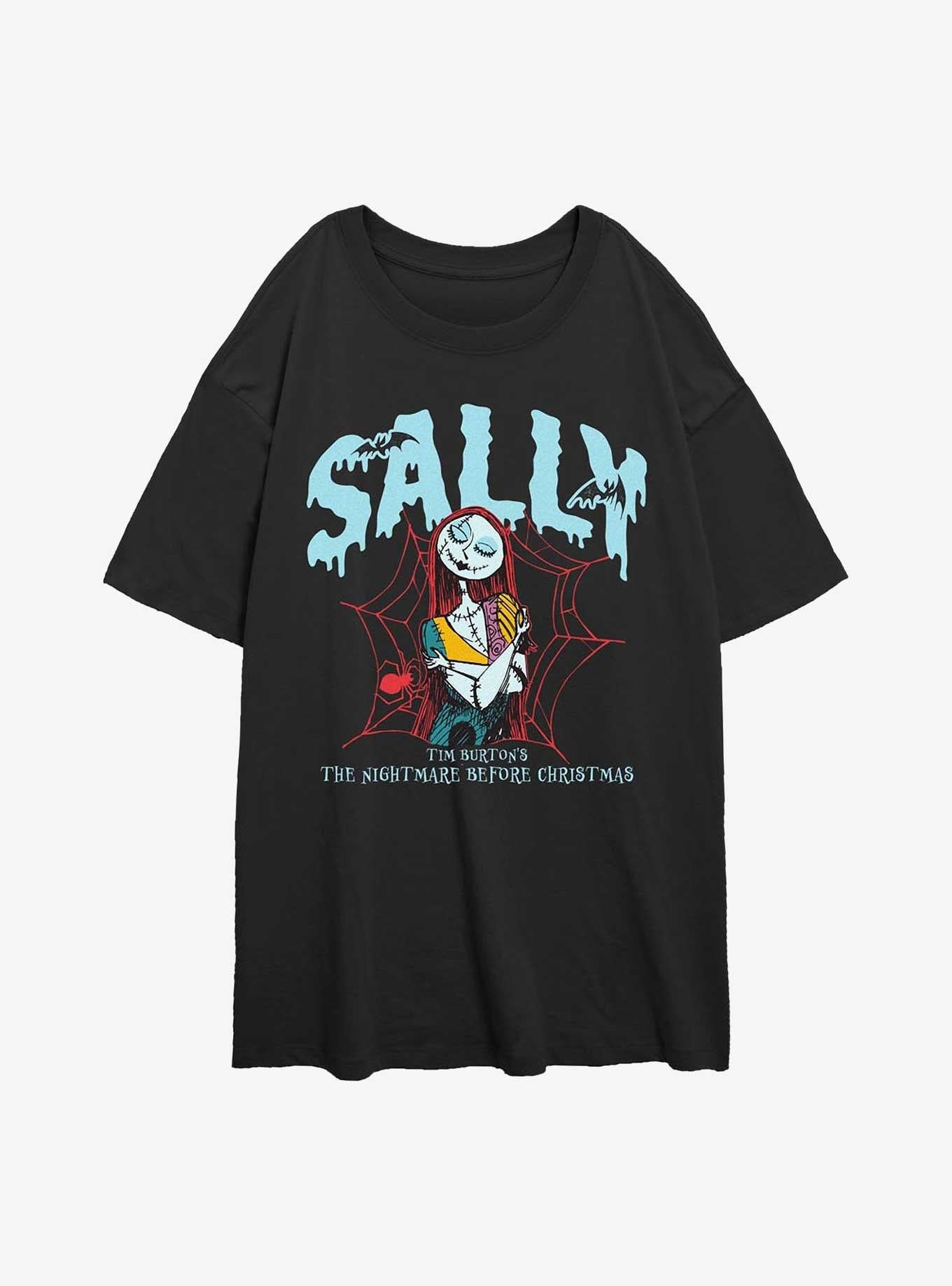Disney The Nightmare Before Christmas Sally Girls Oversized T-Shirt T-Shirt | Viral Style | Great Gift Idea
