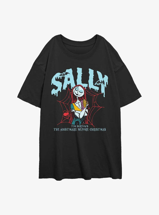 Disney The Nightmare Before Christmas Sally Girls Oversized T-Shirt T-Shirt | Viral Style | Great Gift Idea
