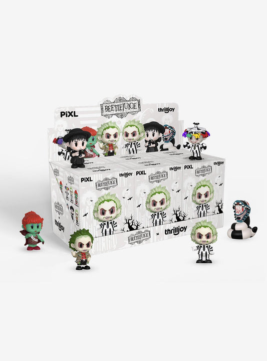 Thrilljoy Beetlejuice Pixl Blind Box Collectible Figure