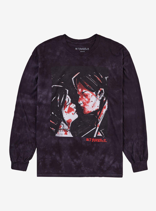 My Chemical Romance Three Cheers For Sweet Revenge Album Cover Washed Long-Sleeve T-Shirt