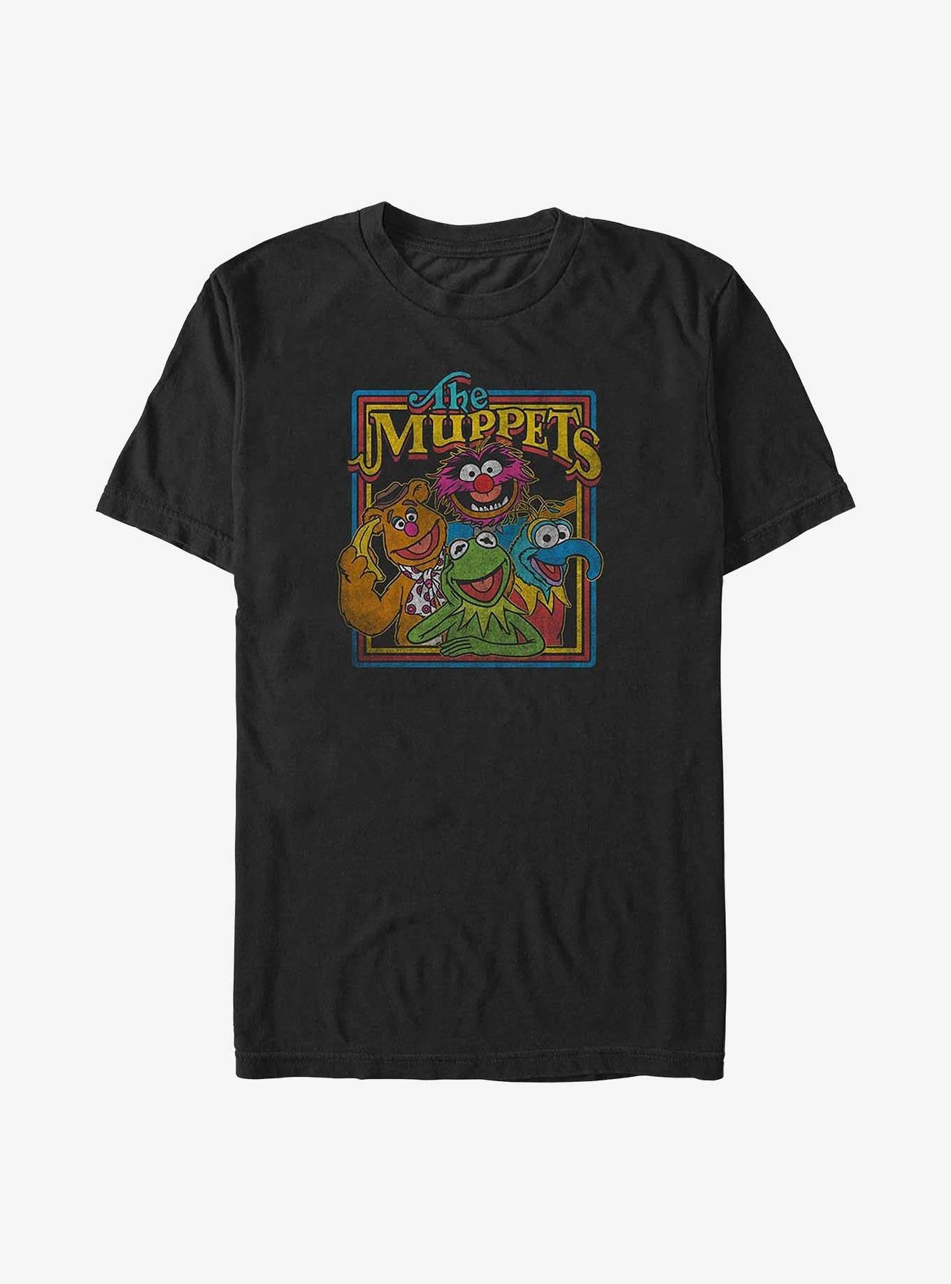 Disney The Muppets Retro Muppet Poster Big Tall T-Shirt Poster | Aesthetic Graphic | Great Gift Idea