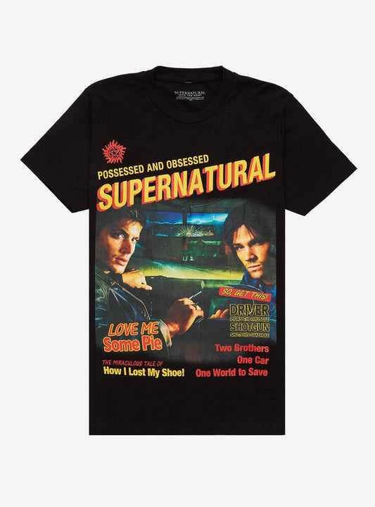 Supernatural Winchester Brothers Poster T-Shirt