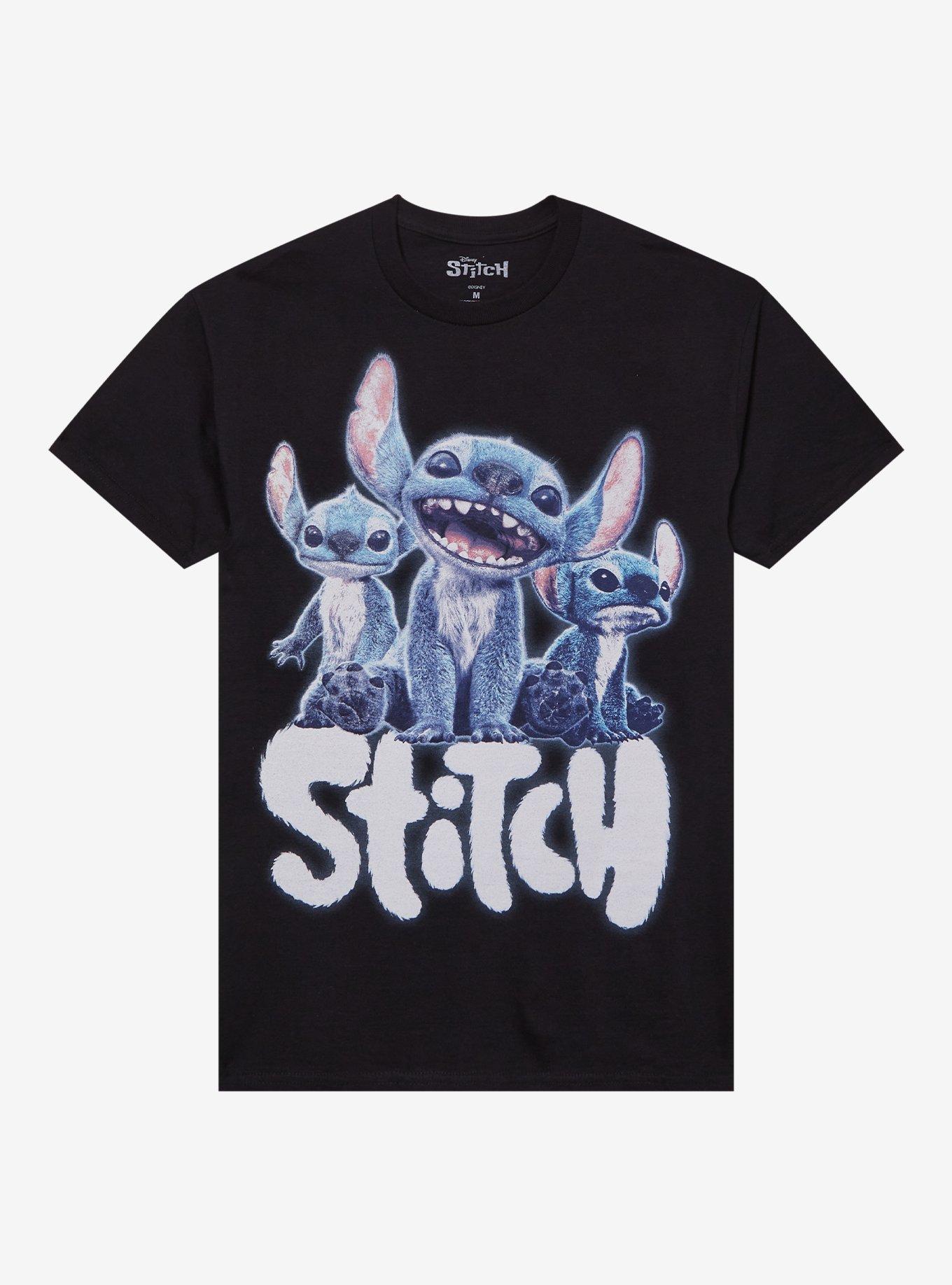 Disney Lilo Stitch Stitch Collage T-Shirt T-Shirt | Exclusive Art Design | Perfect For Daily Wear