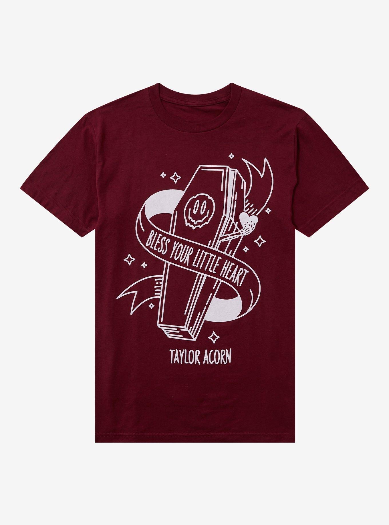 Taylor Acorn Bless Your Little Heart Coffin T-Shirt