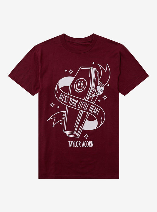 Taylor Acorn Bless Your Little Heart Coffin T-Shirt