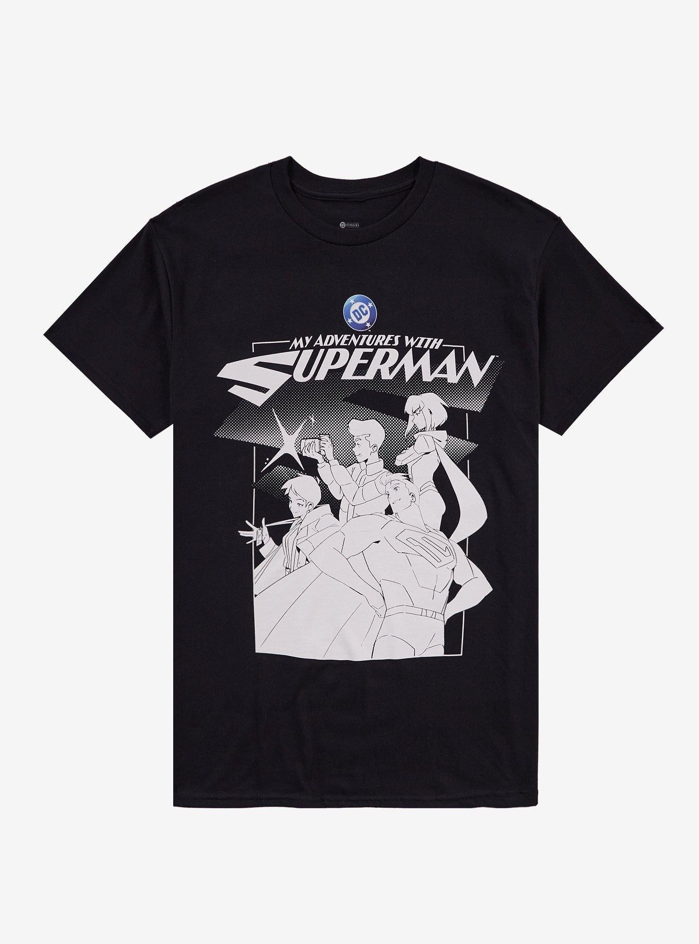 DC Comics My Adventures With Superman Group T-Shirt