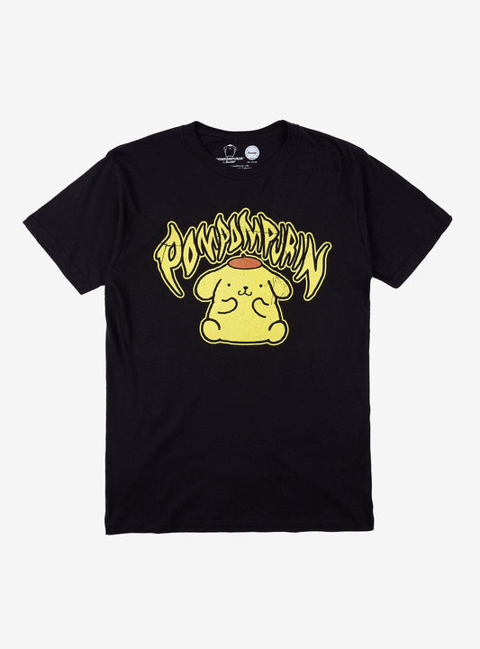 Pompompurin Metal Sitting Girls T-Shirt
