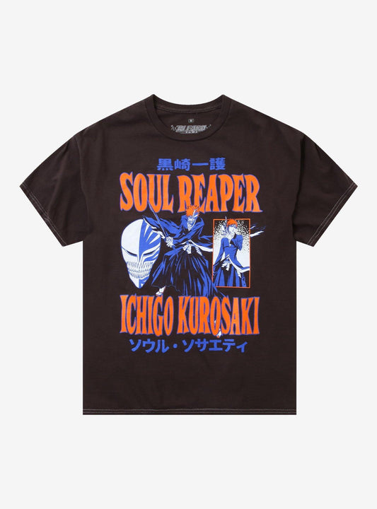 BLEACH Ichigo Kurosaki Blue Tonal T-Shirt