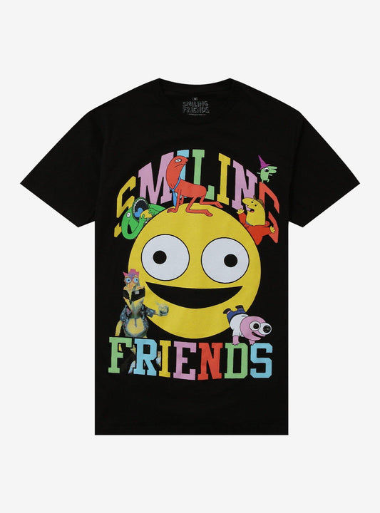 Smiling Friends Characters T-Shirt