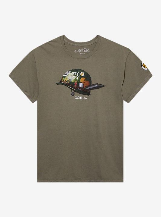 Gorillaz Dirty Harry Helmet T-Shirt