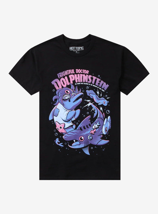 Doctor Dolphinstein T-Shirt By Ilustrata