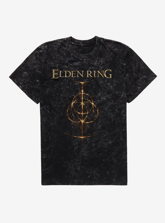 Elden Ring Logo Mineral Wash T-Shirt