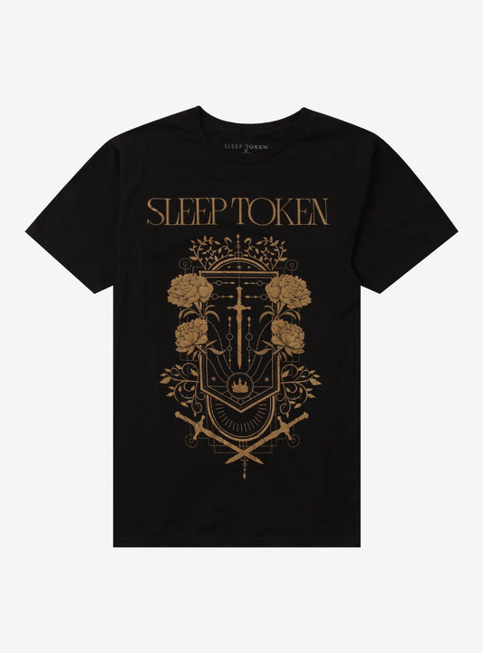 Sleep Token Even In Arcadia Damocles Crest T-Shirt