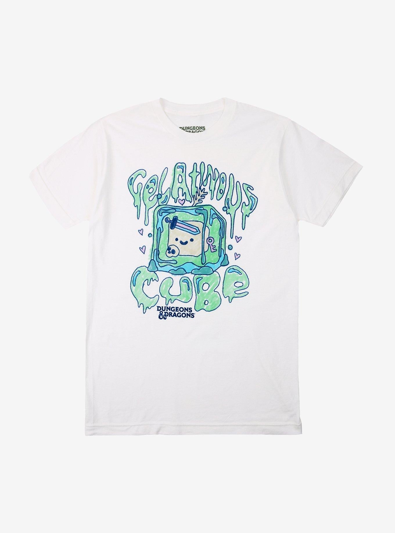 Dungeons Dragons Chibi Gelatinous Cube Girls TShirt Graphic Tee | Graphic Tee | Unisex Shirt | Top Trending Fashion