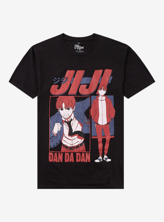 Dandadan Jiji Tonal Collage T-Shirt