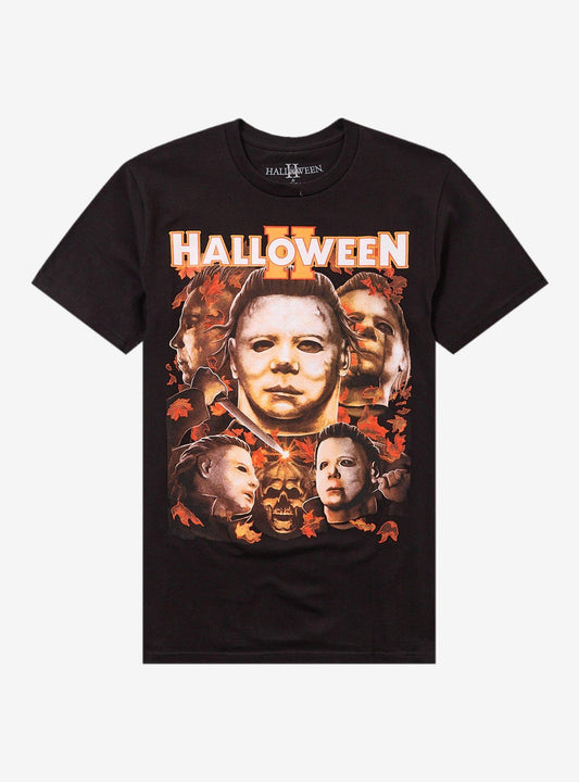 Rock Rebel Halloween II Michael Myers Collage T-Shirt