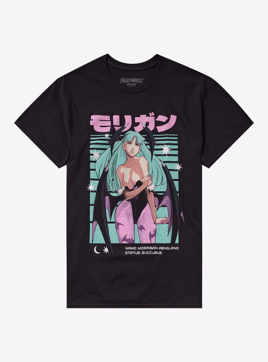 Darkstalkers Morrigan Aensland T-Shirt