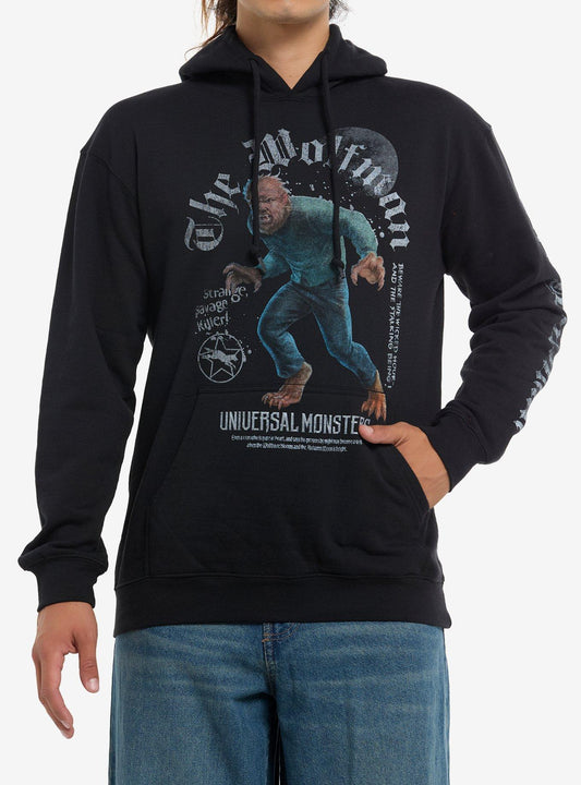 Universal Monsters The Wolfman Portrait Hoodie