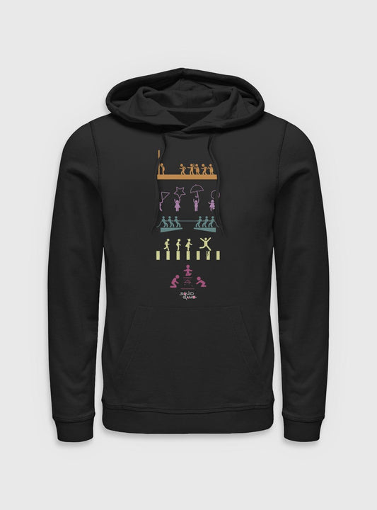 Squid Game Game Icons Hoodie