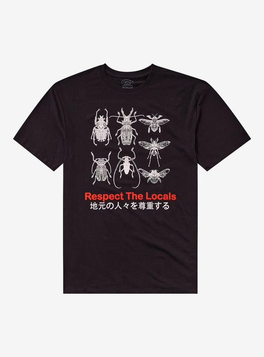 Respect The Locals Bugs T-Shirt By Call Your Mother