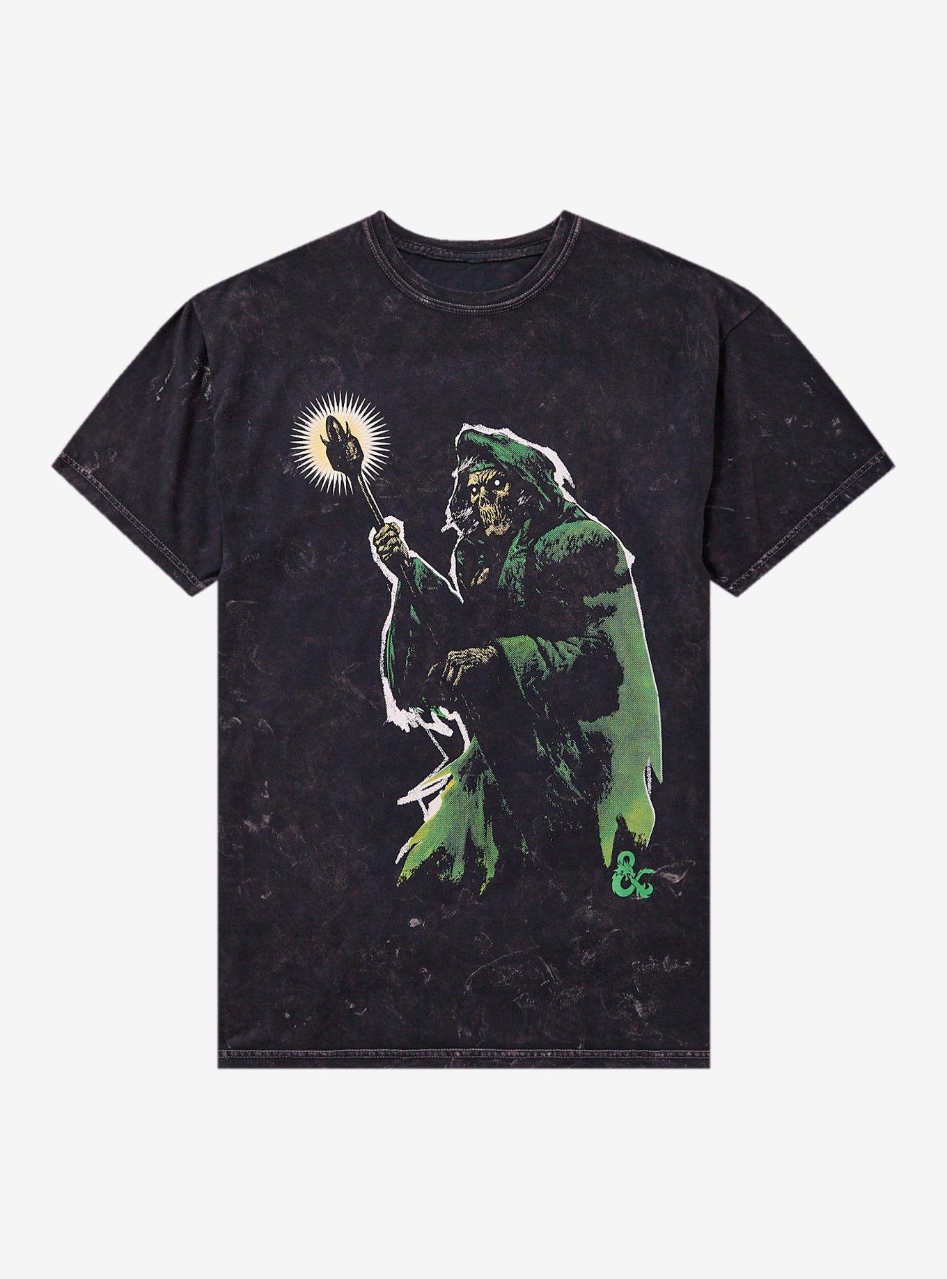 Dungeons Dragons Grim Reaper Mineral Wash TShirt Graphic Tee | Graphic Tee | Unisex Shirt | Best-Selling Design