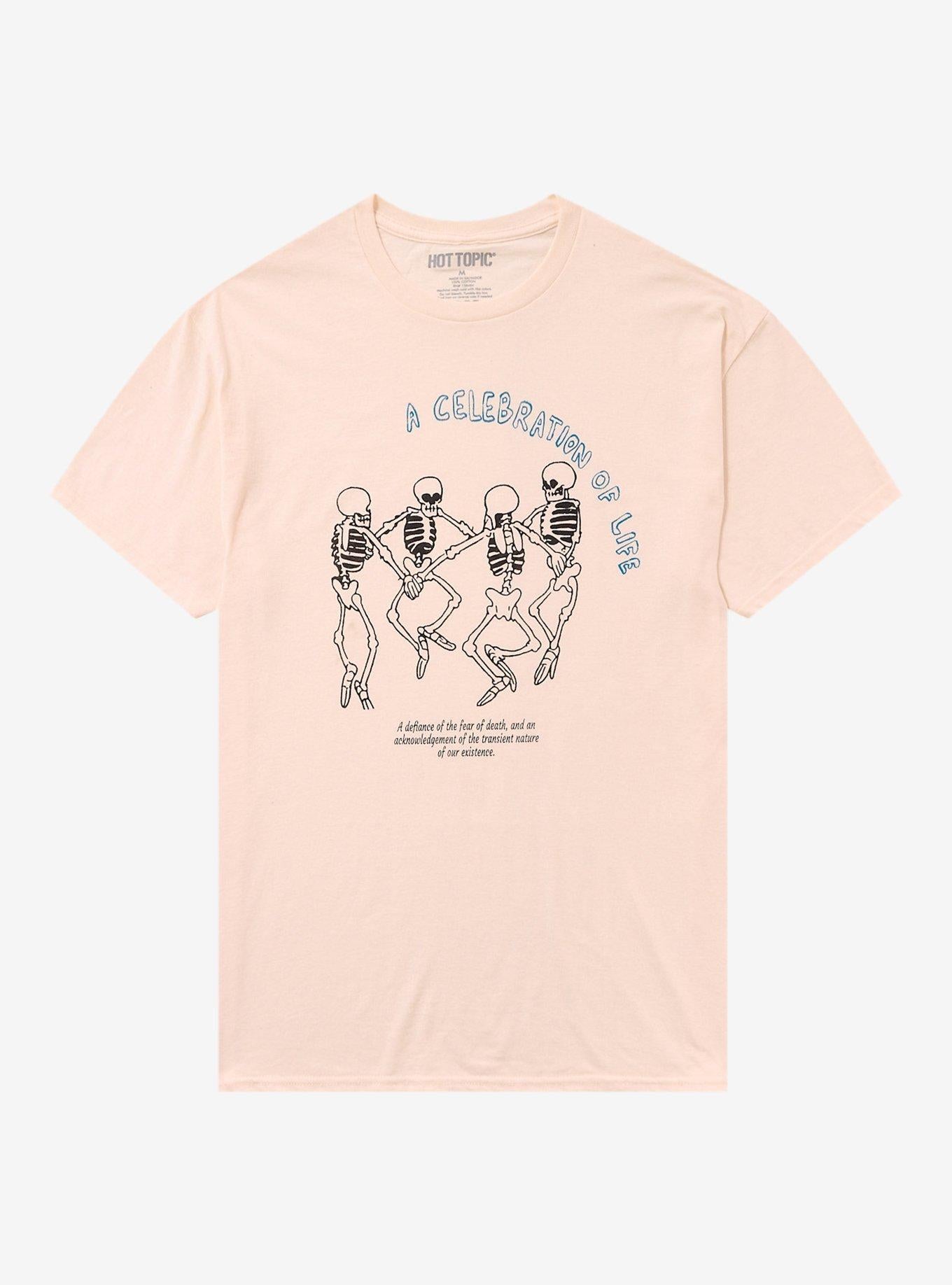 Disney The Skeleton Dance Celebration Of Life TShirt Graphic Tee | Graphic Tee | Unisex Shirt | Perfect Gift for Fans