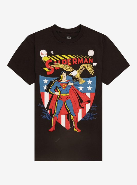 DC Comics Superman American Shield T-Shirt