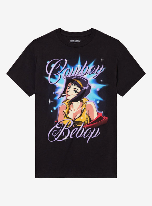 Cowboy Bebop Faye Airbrush Portrait T-Shirt