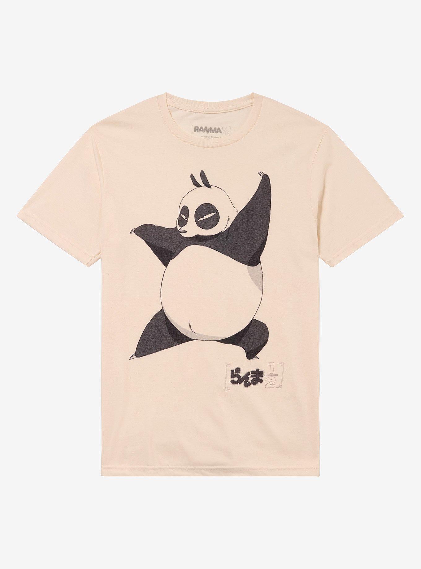 Ranma ½ Genma Saotome Panda T-Shirt