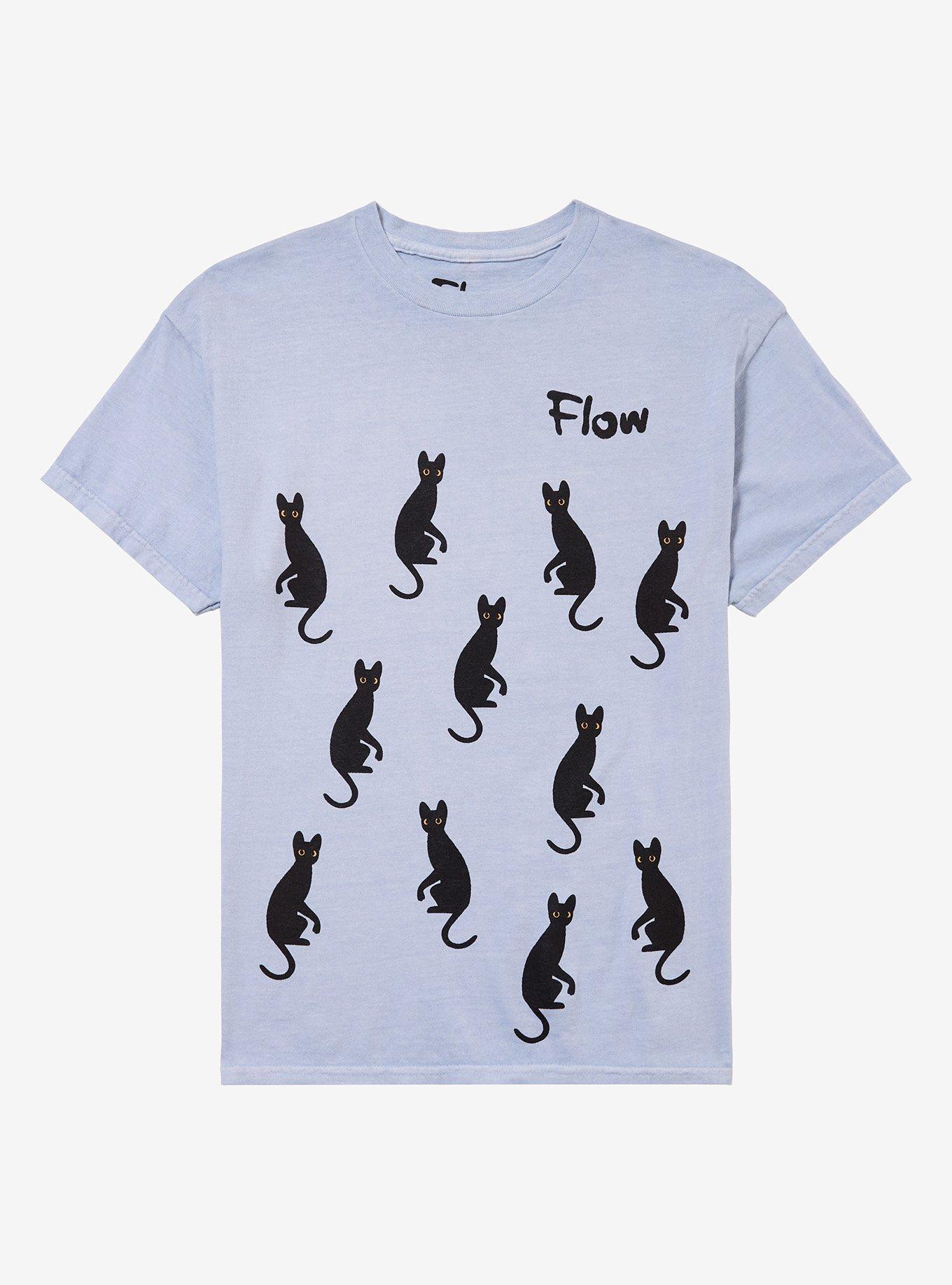 Flow Black Cats T-Shirt T-Shirt | Top Trending Artwork | High Demand Item