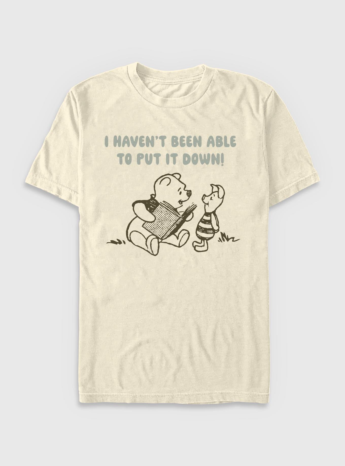 Disney Winnie The Pooh Reading Pooh T-Shirt T-Shirt | Exclusive Edition | Perfect For Daily Wear