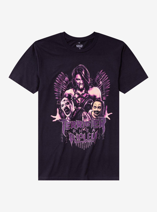 WWE Rhea Ripley X Terrfier Trio T-Shirt