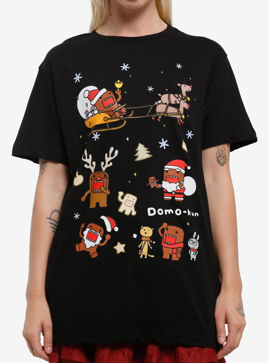 Domo Holiday T-Shirt T-Shirt | Viral Style | Great Gift Idea