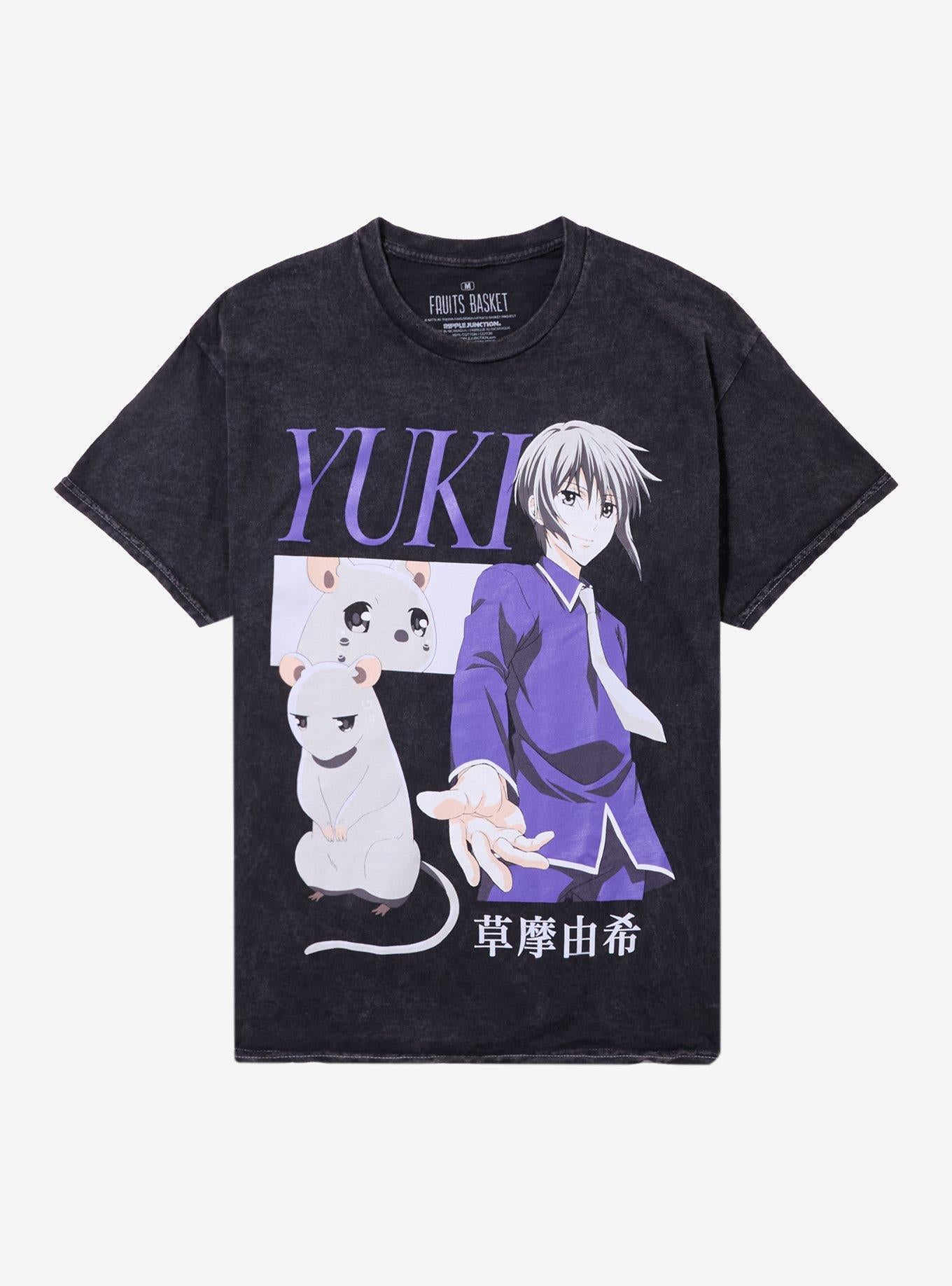 Fruits Basket Yuki Rat Collage TShirt Graphic Tee | Graphic Tee | Unisex Shirt | Perfect Gift For Fans