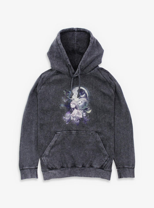 Disney The Nightmare Before Christmas Glow Night Mineral Wash Hoodie