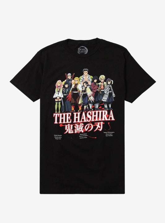 Demon Slayer: Kimetsu No Yaiba Hashira Group T-Shirt