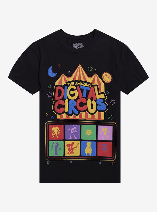 The Amazing Digital Circus Puff Print T-Shirt | Premium Unisex T-Shirt, Trending Graphic Tee