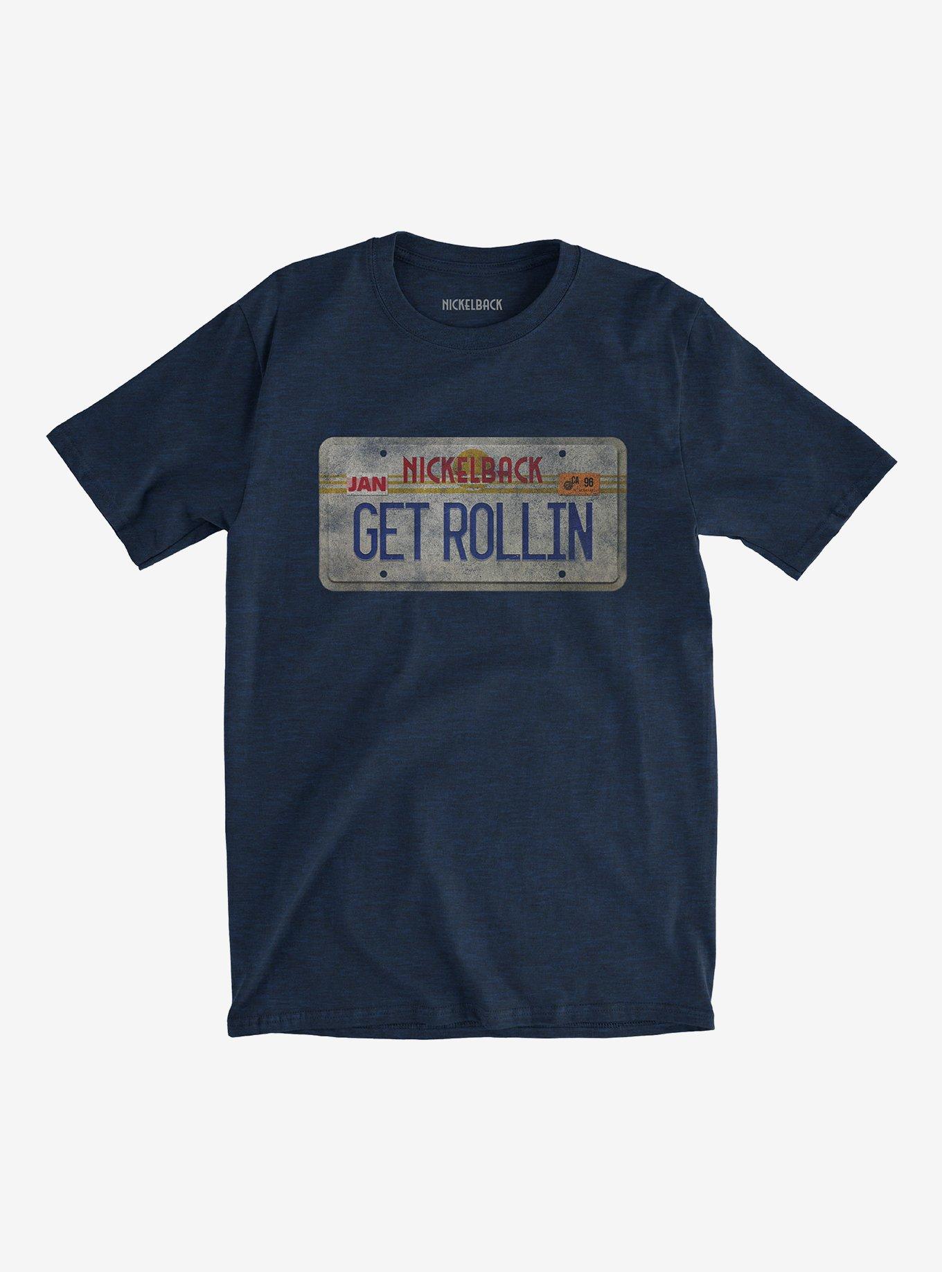 Nickelback Get Rollin' T-Shirt | Premium Unisex T-Shirt, Trending Graphic Tee