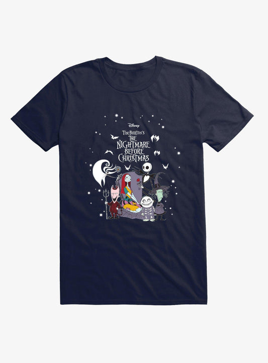 Disney The Nightmare Before Christmas Characters T-Shirt Hot Topic Exclusive T-Shirt | Viral Style | High Demand Item