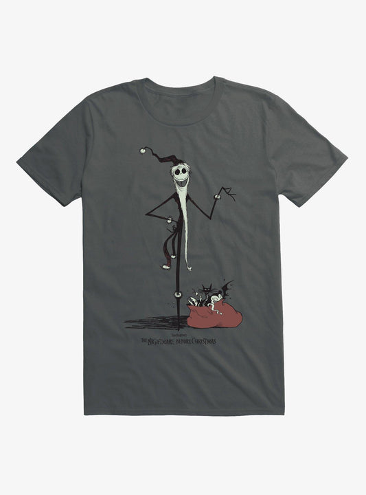 Disney The Nightmare Before Christmas Jack Skellington Santa T-Shirt Hot Topic Exclusive T-Shirt | Premium Graphic | Top Pick For Fans