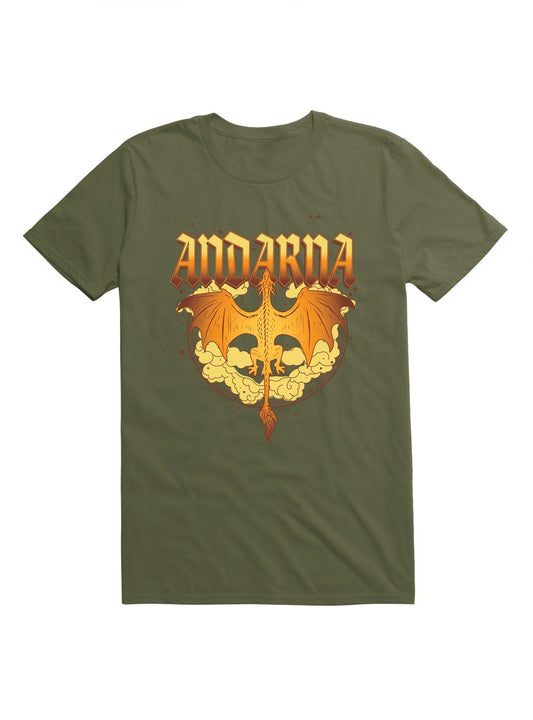 Fourth Wing Andarna Dragon Flight T-Shirt Hot Topic Exclusive