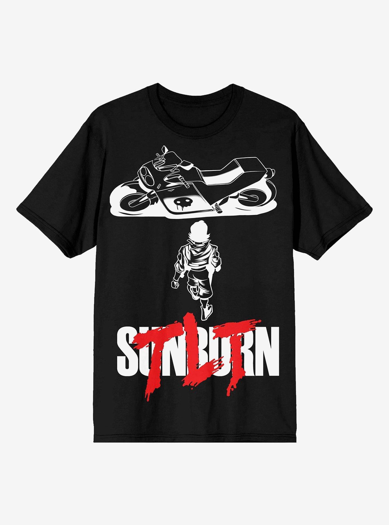 The Living Tombstone Sunburn Motorcycle T-Shirt | Premium Unisex T-Shirt, Trending Graphic Tee