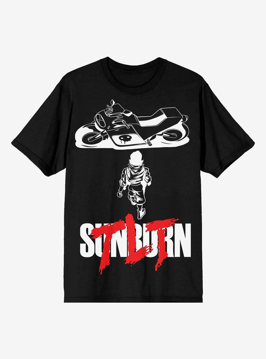 The Living Tombstone Sunburn Motorcycle T-Shirt | Premium Unisex T-Shirt, Trending Graphic Tee